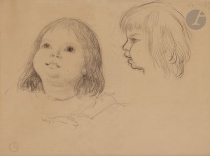 Georges LACOMBE (1868-1916) Portrait de Sylvie,...