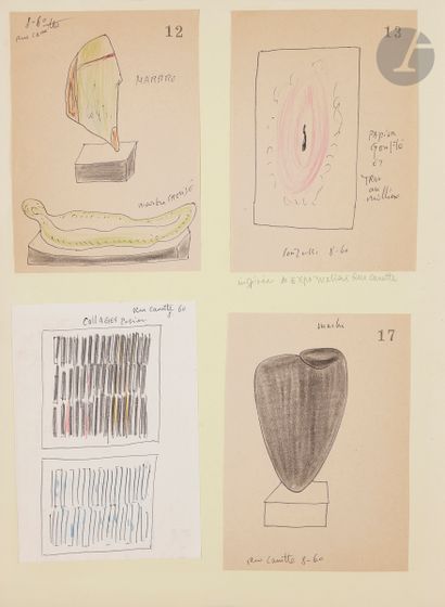 null Ruytchi SOUZOUKI (1902-1985)
Deux albums de dessins - Animaux, peintures, croquis,...