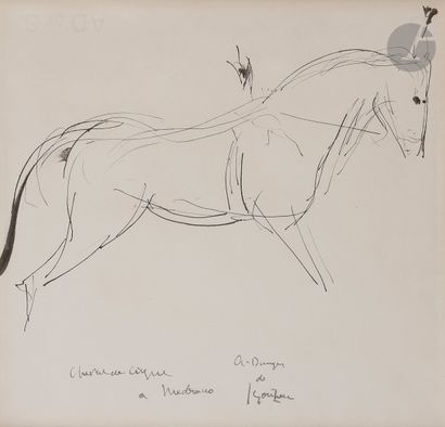 André DUNOYER de SEGONZAC (1884-1974
)Circus...