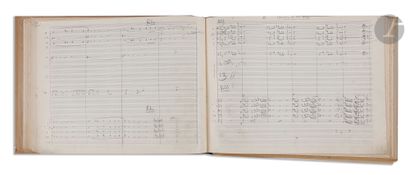 null Manuel ROSENTHAL (1904-2003). Autograph musical manuscript, Cantate pour le...