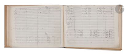 null Manuel ROSENTHAL (1904-2003). Manuscrit musical autographe signé, Cantate pour...