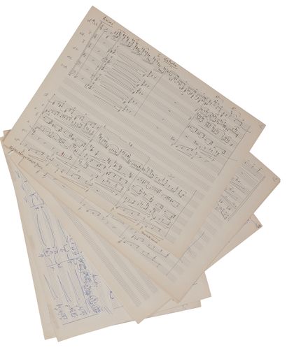 Manuel ROSENTHAL (1904-2003). Manuscrit musical...