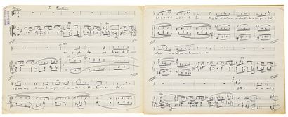 null Manuel ROSENTHAL (1904-2003). Autograph music manuscript signed, Trois Précieuses...