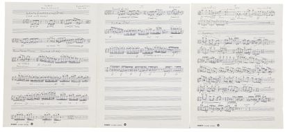 Eugene KURTZ (1923-2006). Manuscrit musical...