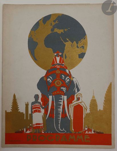 null 
COLONIES FRANÇAISES (Les).
Paris : Éditions de la Girafe, 1931. — In-folio,...