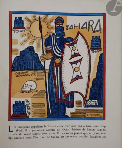 null 
COLONIES FRANÇAISES (Les).
Paris : Éditions de la Girafe, 1931. — In-folio,...