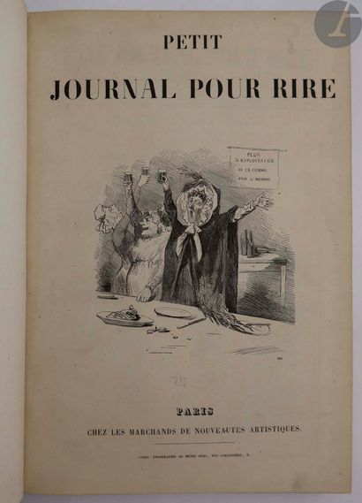 null GRÉVIN (Alfred).
Petit journal pour rire.
Paris : aux bureaux du Journal amusant…,...