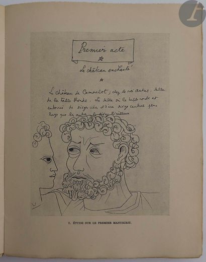  COCTEAU (Jean). Ensemble de 6 ouvrages : - Thomas l'imposteur. Histoire et Dessins...