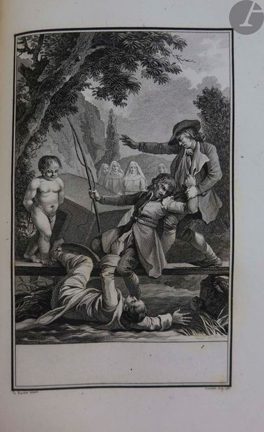 null SCARRON (Paul).
Le Roman comique.
Paris : Janet, Hubert, l’an quatrième [1796]....