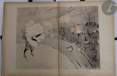 null LOSQUES (Daniel de).
Au Palais de glace.
S.l., [vers 1902]. — Album in-folio,...