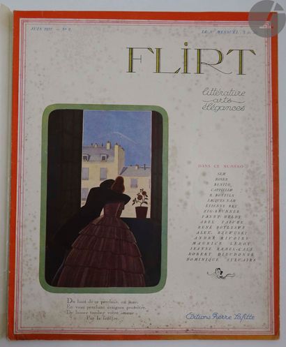 null [REVUE].
Flirt. Littérature, arts, élégances.
Paris : Pierre Lafitte, 1922....