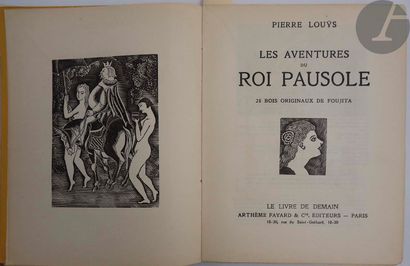 null LOUŸS (Pierre) - FOUJITA (Léonard).
Les Aventures du roi Pausole.
Paris : Livre...