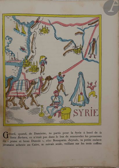 null 
COLONIES FRANÇAISES (Les).
Paris : Éditions de la Girafe, 1931. — In-folio,...