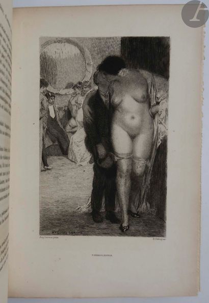 null HUYSMANS (Joris-Karl) - LEROUX (Auguste).
À Rebours.
Paris : Librairie des amateurs,...