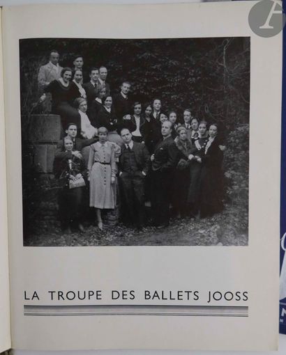 null [BALLETS JOOSS].
Ensemble de 5 plaquettes et programmes des ballets Jooss. 


Ces...