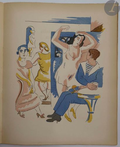 null COCTEAU (Jean) - LHOTE (André).
Escales.
Paris : éditions de La Sirène, 1920....