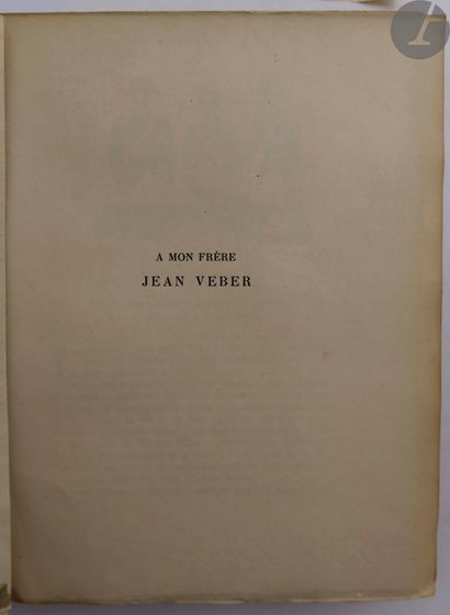 null VEBER (Pierre) - OBERLÉ (Jean).
Amour, amour…
Paris : Le Miroir des mœurs, Les...