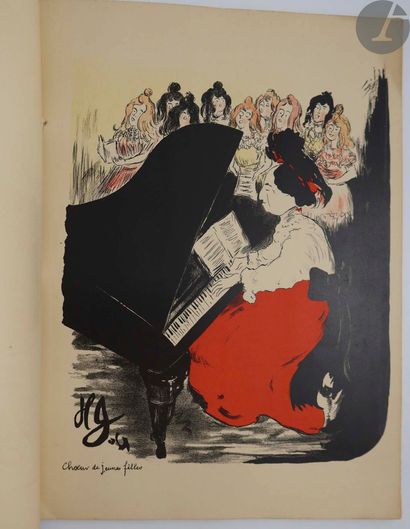 null GYL.
Silhouettes.
[Caen] : Chez tous les Libraires, [1906]. — Album in-folio,...