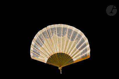 null Three sequined fans, Europe, circa 1900
*The first one is balloon shaped, the...