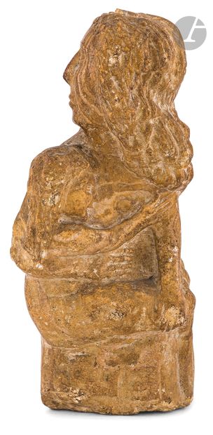 null Art populaire, première moitié du XXe siècle
Maternité
Bas-relief sculpté en...