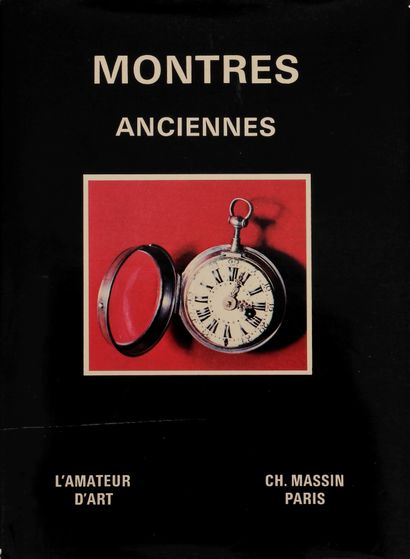 null Lot of 9 books on pocket watches including : 

- "Mesures du temps et de l'espace",...