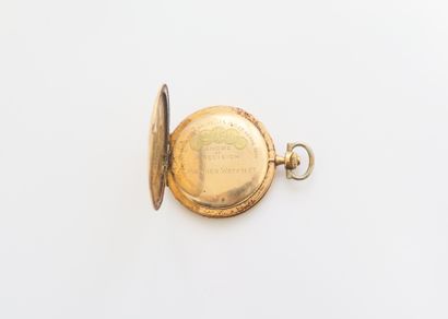 null TAVANNES

2169323

14K (585) gold pocket watch, painted dial, second hand at...