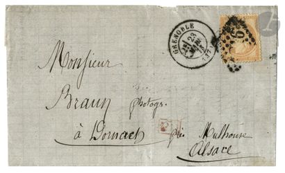  Adolphe Braun (1812 - 1877) Correspondance et documents personnels de la famille...