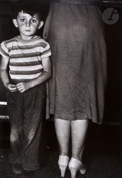 null Gordon Parks (1912 - 2006) 
Mother and Child. Blind River, Ontario, 1955. 
Silver...