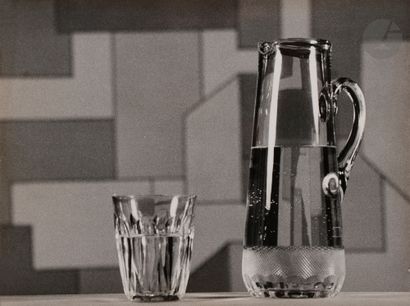  Gasparian (1899 - 1966) Um Copo d'Agua [Glass of Water], 1956. Silver print from...
