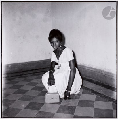 null Malick Sidibé (1936 - 2016) 
Surprise party, 1964. 
Silver print (1996), signed,...