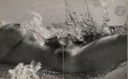 null Lucien Clergue (1934 - 2014) 
Original model of the book Née de la Vague, 1968....