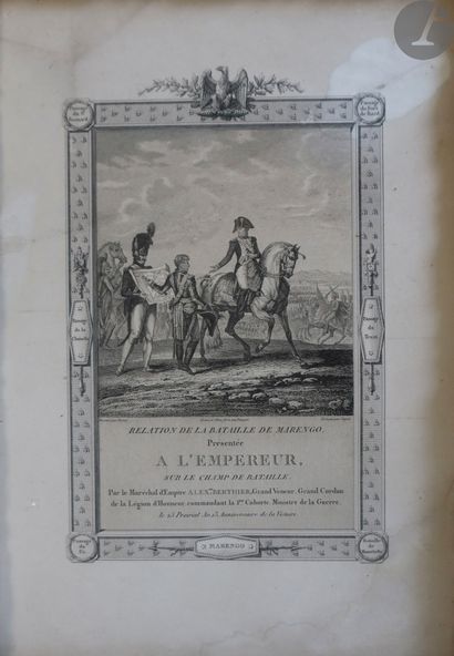 null Napoleonic subjects after Carle Vernet (1758-1836
) - Relation of the battle...