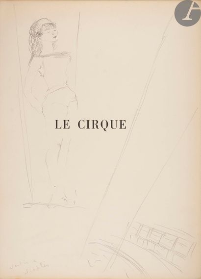 null [VERTÈS (Marcel] - GÓMEZ DE LA SERNA (Ramón).
Le Cirque. Traduction Adolphe...