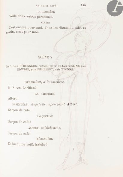 null BERNARD (Tristan).
Le Petit Café. Comédie en trois actes.
Paris : Librairie...
