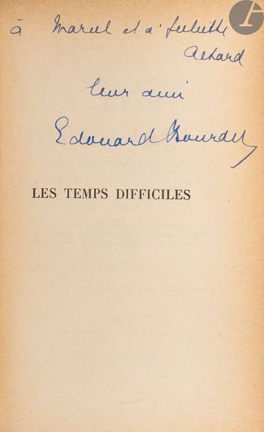 null ACHARD (Marcel).
Set of 7 works by Marcel Achard or from his library: 

- ACHARD...