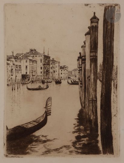 null Norbert GOENEUTTE (1854-1894)

Venise, le Rialto (Venise, le Grand Canal), 1890

Eau-forte...