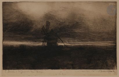 null Norbert GOENEUTTE (1854-1894)

Le Moulin de Saint-Jacut-de-la-Mer, après 1890

Eau-forte...