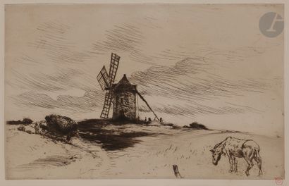 null Norbert GOENEUTTE (1854-1894)

Le Moulin de Saint-Jacut-de-la-Mer, après 1890

Eau-forte...