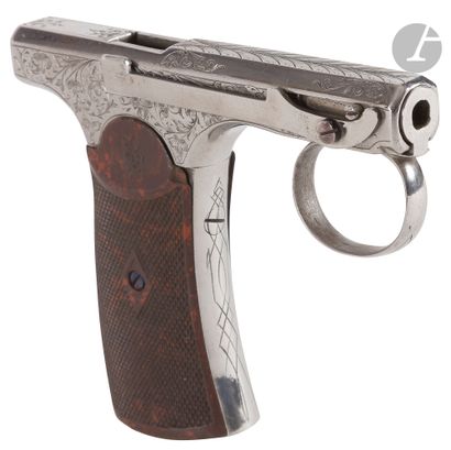 null Brown Latrige" centerfire pocket pistol, 10-shot, 6 mm caliber.
Rifled
barrel
and...