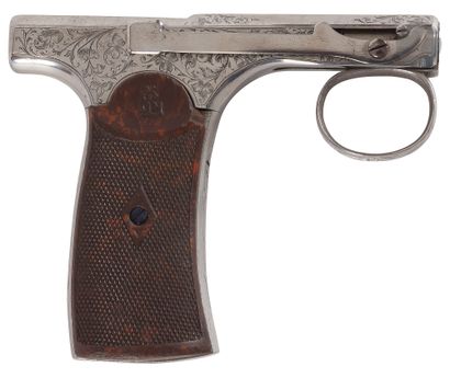 null Brown Latrige" centerfire pocket pistol, 10-shot, 6 mm caliber.
Rifled
barrel
and...