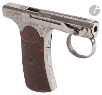 null Brown Latrige" centerfire pocket pistol, 10-shot, 6 mm caliber.
Rifled
barrel
and...