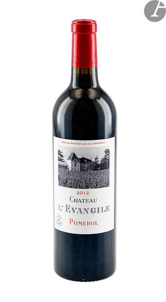 null 1 B CHÂTEAU L'ÉVANGILE, Pomerol, 2012