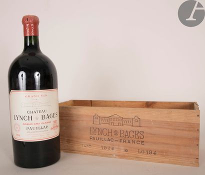 null 1 JERO CHÂTEAU LYNCH BAGES (original wooden case), GCC5 Pauillac, 1994