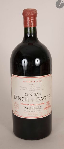  1 JERO CHÂTEAU LYNCH BAGES (Caisse Bois d'origine), GCC5 Pauillac, 1994