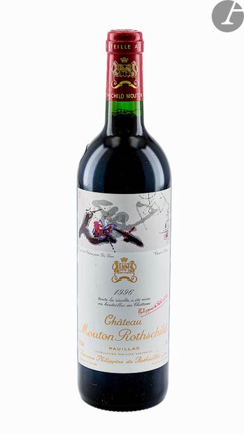 null 1 B CHÂTEAU MOUTON ROTHSCHILD, GCC1 Pauillac, 1996