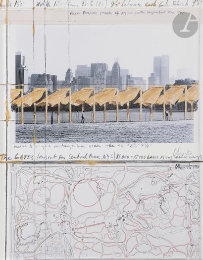  Christo et Jeanne-Claude (1935-2020 et 1935-2009) The Gates (Project for Central...