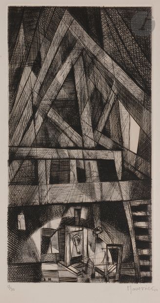 Alfred Manessier (1911-1993) L’Atelier, ou...