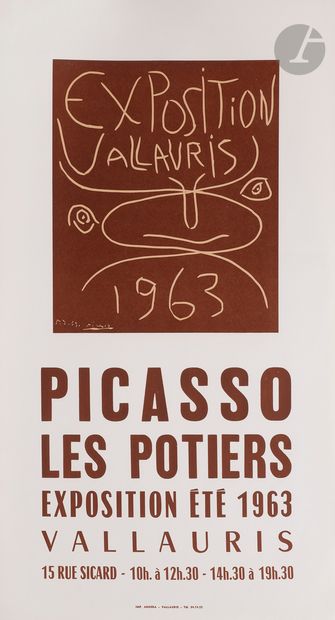 Pablo Picasso (1881-1973) (d’après) Exposition...