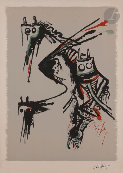 Wifredo Lam (Cuban, 1902-1982 )Poster for...
