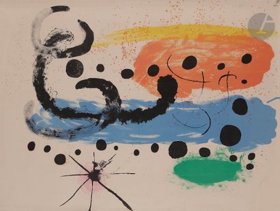 Joan Miró (1893-1983 )Pl. 7 for Album 19,...